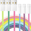 Frienda 15 Pcs Spiral Cable Protector Colorful PVC Spiral Phone Charger Headphone Cable Saver for USB Data Wire, Prevent Pets (Bright Color,55.1 Inch)