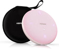AISPEECH M4 Bluetooth Speakerphone Conference Speaker and Microphone with AI Noise Reduction GPT Transcription Speakers for Computer Desktop 360° Voice Pickup at Home Office for Teams/Zoom, Pink