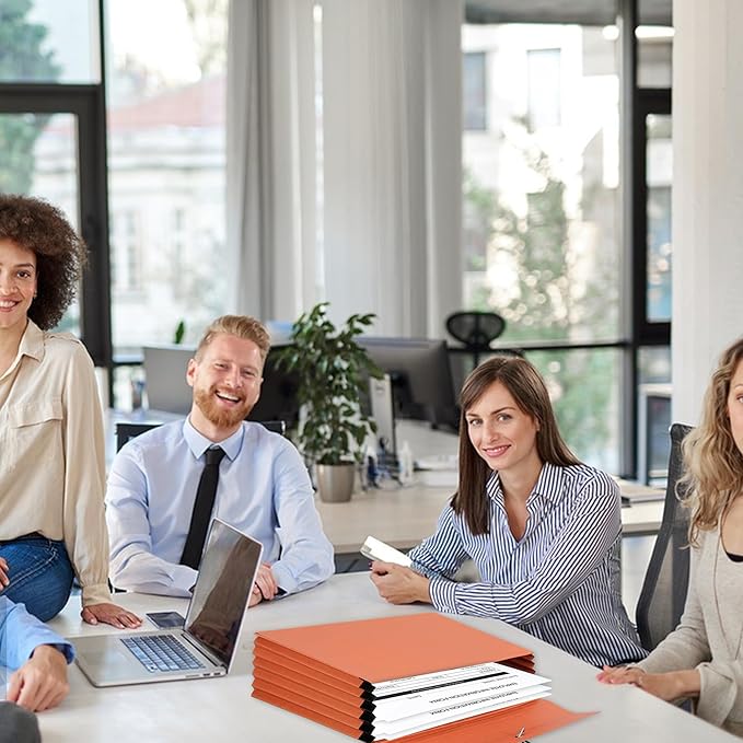 6 Packs Expanding File Pockets with Flap,Heavy Duty Expandable Folder Bag,Accordion File Folder,Elastic Cord Closure,Kraft Accordion File Organizer for Office,School,Home,Letter Size