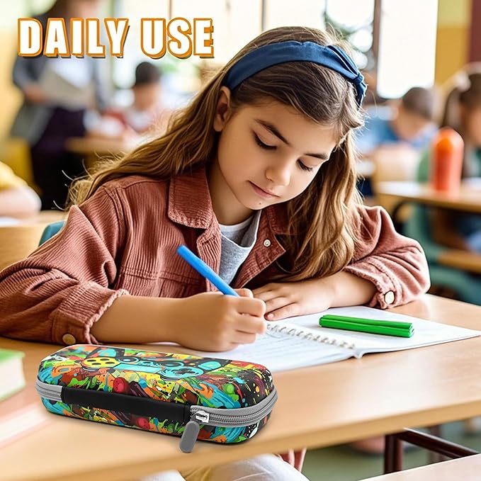 Game Pencil Case Zip Pencil Box Multi Pouch Holder Desk Organizer For Boys Girls School Office