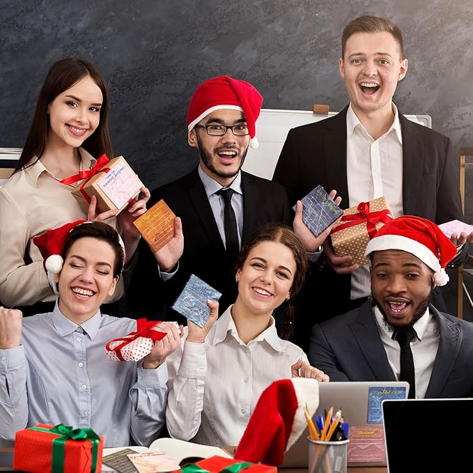 Yinder 24 Pcs Employee Appreciation Sticky Notes New Year Gift Bulk Motivation Sticky Note Pads Inspirational Gift for Teacher Nurse Staff Coworker Office Supply 3 x 3'' (Appreciation,Marble)