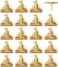 Sailboat Push Pins - Gold Sailing Pins - for Cork Board, Maps, or Lapel Pin Use - Designed in USA - Set of 20