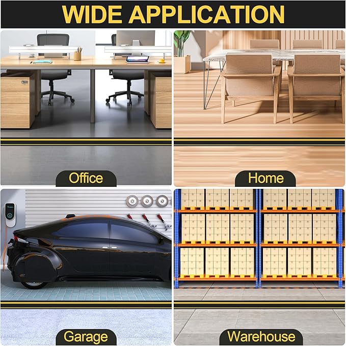 MYFAMIREA 10FT Floor Cord Cover Heavy Duty Cable Cover Protector with 3 Channels Extension PVC Floor Wire Cover Outdoor Cord Hider Management Cord Cover for Wire on Floor for Home Office Outdoor