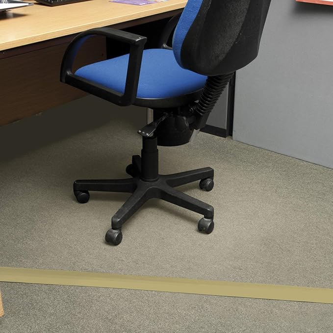 D-Line 6ft Floor Cord Covers 3-Pack (18ft Total Coverage), Cable Protector Case Pack, CC-3/3PK, Protect Cords and Prevent Trip Hazards, Beige (Pack of 3)