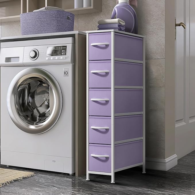 Sorbus Kids Dresser with 5 Drawers - Storage Unit Organizer Chest for Clothes - Bedroom, Kids Room, Nursery, & Closet