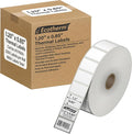 1.2" x .85" Thermal Labels | 6 Rolls | 16260 Labels | fits Zebra, Godex, Arkscan, iDPRT, Offnova Thermal Label Printers and More | Blank White Adhesive Stickers by Ecotherm
