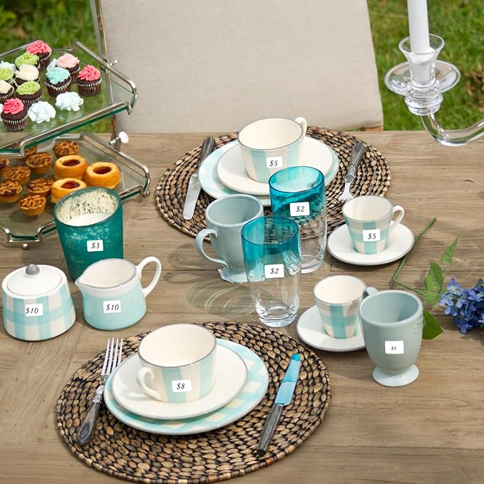 Yeachlaing 3040 Pcs Matte Small White Labels Stickers Blank Labels Removable Price Tags Labels Stickers for Jars Boxes File Folders Envelopes School Office Kitchen (13 X 9 mm)