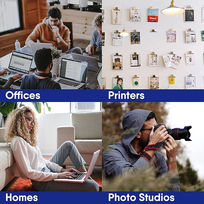 Paper Trimmer, 12" Cutting Length Heavy Duty Paper Cutter with Safety Protection and Blade Lock, Paper Cutter 12 Sheets, Cardstock/Laminate