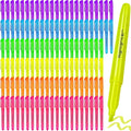 Tcevily 360 Pieces Highlighter Bulk Assorted Colors Highlighter Markers Chisel Tip Highlighter Pens for School Classroom Office (360)