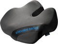 Everlasting Comfort Premium Memory Foam Seat Cushion for Office & Car - Elevate Series Ergonomic Chair Cushion - Doctor Recommended Support Pillow for Tailbone, Sciatica Pain Relief, Desk Accessories