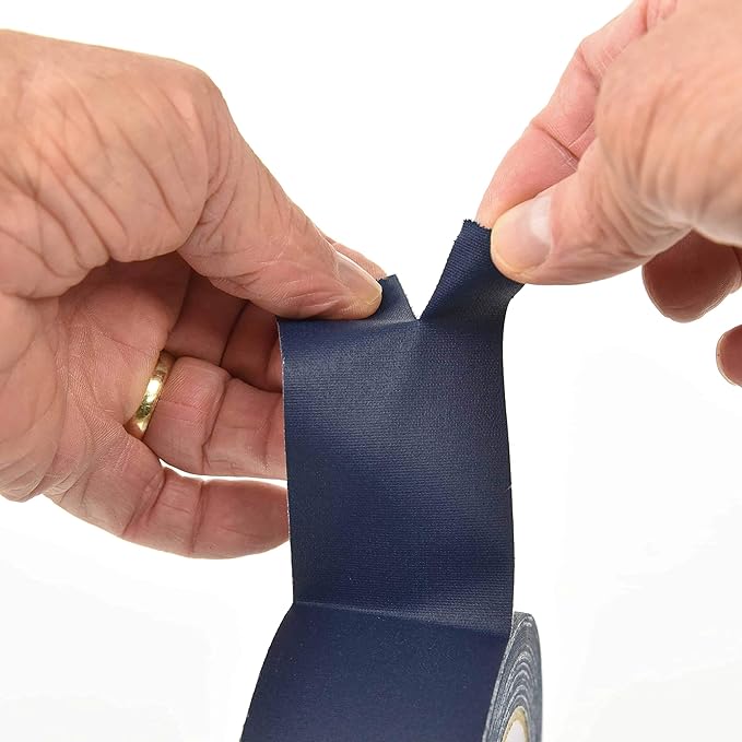 Gaffer Power Real Professional Grade Gaffer Tape, Made in The USA, Heavy Duty Gaffers Tape, Non-Reflective, Multipurpose. (Midnight Blue, 2 Inches X 30 Yards)
