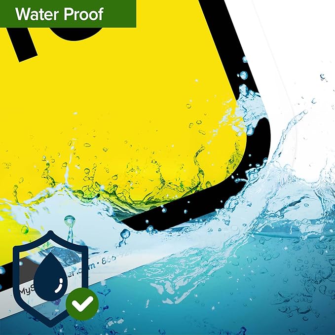 Custom Acrylic Sign Personalized, Custom Desk Name Plate, 18 Styles, (4"x4"), With Gift Box, USA Made by Acryluxe. (Fantasy)