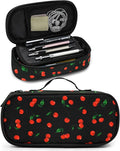 Cherry Pencil Case Pencil Pouch Large Capacity Pen Bag School Office Organizer Stationery Storage Box For Girls Boys Teen Kids