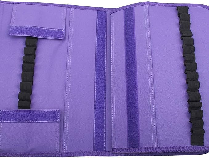 Marker Case, 171 Slots Purple Alcohol Marker Case Markers Carrying Bag Holder for Art Sketch Marker, Permanent Paint Marker, Dry Erase Marker, Repair Marker Pen, Color Highlighte Art Supplies