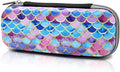Mermaid Scales Pencil Case Zip Pencil Box Multi Pouch Holder Desk Organizer For Children Boy Girls School Office