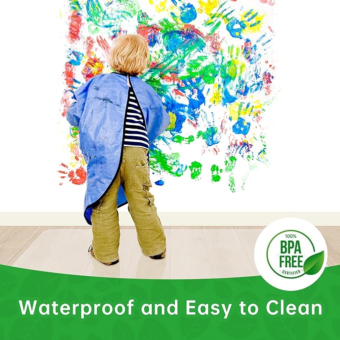 100pointONE Office Chair Mat for Hardwood Floors, Easy Glide Computer Chair Mat, Clear Floor Protector for Chairs 45" x 53"