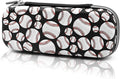 Baseball Ball Pencil Case Zip Pencil Box Multi Pouch Holder Desk Organizer For Boys Girls School Office