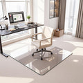 Antok Tempered Glass Chair Mat, 45"x45" Office Chair Mat for Carpet & Hardwood Floors, Heavy Duty 1/5" Desk Chair Mat for Smooth Rolling at Home or Office
