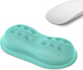 VANKEY Soft Mouse Wrist Rest, Memory Foam Mouse Wrist Support Hand Rest Pad for Computer, Laptop, Desktop - Anti-Slip PU Base - Wrist Pain Relief, Aquamarine