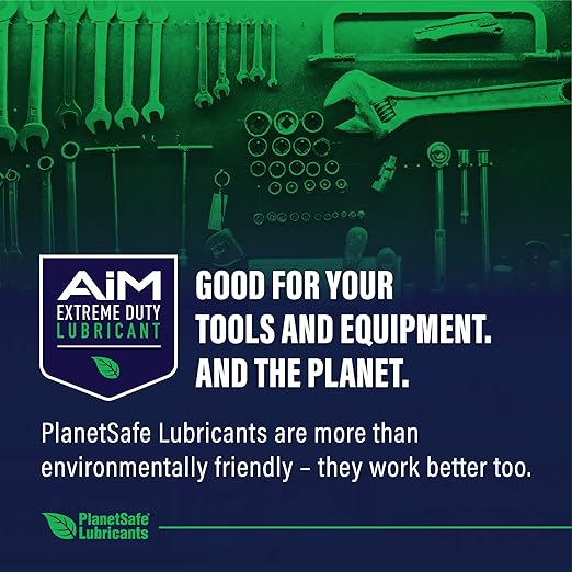 PlanetSafe Lubricants AiM Paper Shredder Oil/Lubricant - 1 oz - Reduces Friction & Noise, Keeps Blades Sharp, Water-Repellent - Ideal for Paper Shredders, Shredding, No Sheets - Made in The USA!