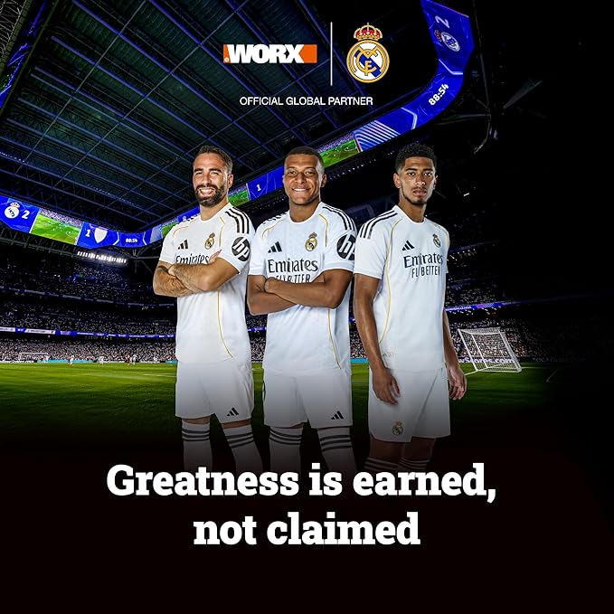 WORX Brad Nailer Cordless, 20V 18 ga Brushless Nail Gun Cordless, High Driving Power, Up to 2-⅛" into Hardwood, Narrow Nose, 3 LEDs, 3000 Nails & 20V 2.0 Ah Battery and Charger Included, PowerShare