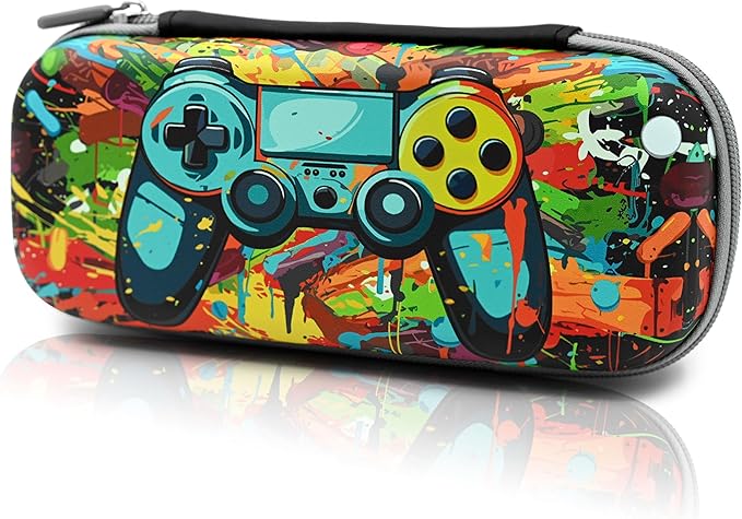 Game Pencil Case Zip Pencil Box Multi Pouch Holder Desk Organizer For Boys Girls School Office