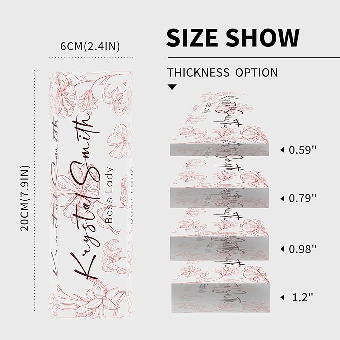 Custom Name Plate for Desk | Personalized Desk Name Plate | Personalized Boss Employee Appreciation Gifts | Acrylic Name Plate Office Desk Accessories