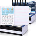 Watersay 30 Pack Primary Ruled Composition Notebook, Grade K-2 Journal 50 Sheets, 7-1/2" x 9-3/4" Primary Composition Book Writing Notebook for Kids Kindergarten Preschool 1st 2nd Grad (Blue)
