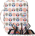 BOMKEE Coloring Pencil Case 220 Slots Pencils/Gel Pens Organizer Waterproof Travel Case Zipper Carrying Portable Pencil Markers Pen Holder Bag for Painter Writers