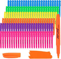 JEFURE 138 Pcs Highlighters, Chisel Tip, Assorted Colors Bible Highlighters Bulk - Quick Dry, Ideal for Studying, Note-Taking, School Supplies for Teachers