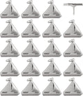 Sailboat Push Pins - Silver Sailing Pins - for Cork Board, Maps, or Lapel Pin Use - Designed in USA - Set of 20