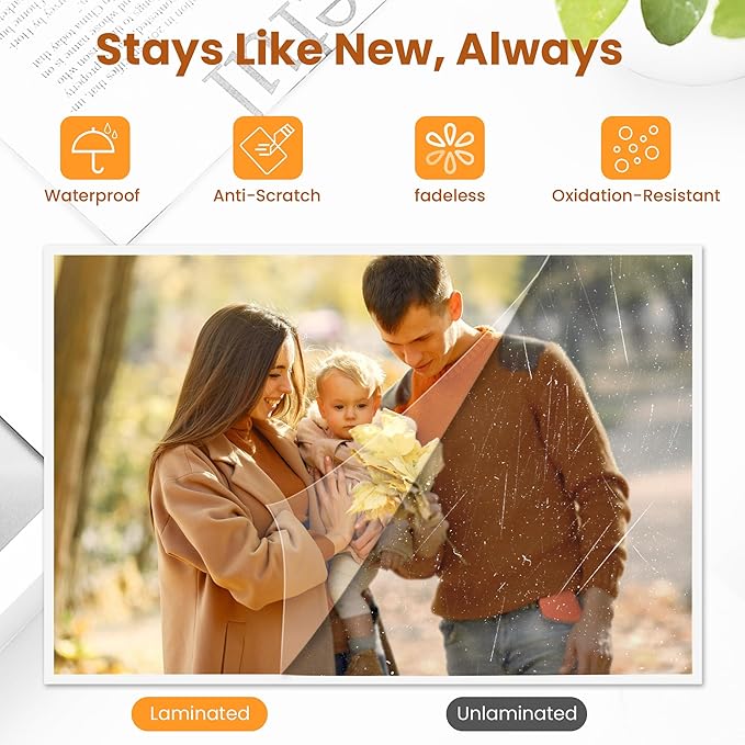 VUSIGN Laminator Machine, 9 Inch Laminators with 40 Laminating Sheets, 2 Roller System Thermal Laminator with Paper Trimmer & Corner Rounder, Laminator Kit for Home Office School and Class, White