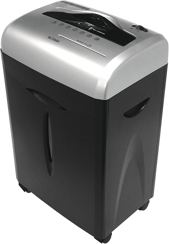 Aurora AU1217XB 12-Sheet Professional Crosscut Paper Shredder with Pullout Basket