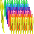 Thenshop 60 Pcs Highlighter Assorted Colors Bulk Colorful Highlighter Markers Bulk Pack Chisel Tip Fluorescent Pens for Office Supplies