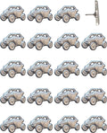 UTV Push Pins - Silver Off-Road Vehicle Map Pins for Cork Boards, Maps, or Lapel Use - Designed in USA - Set of 20