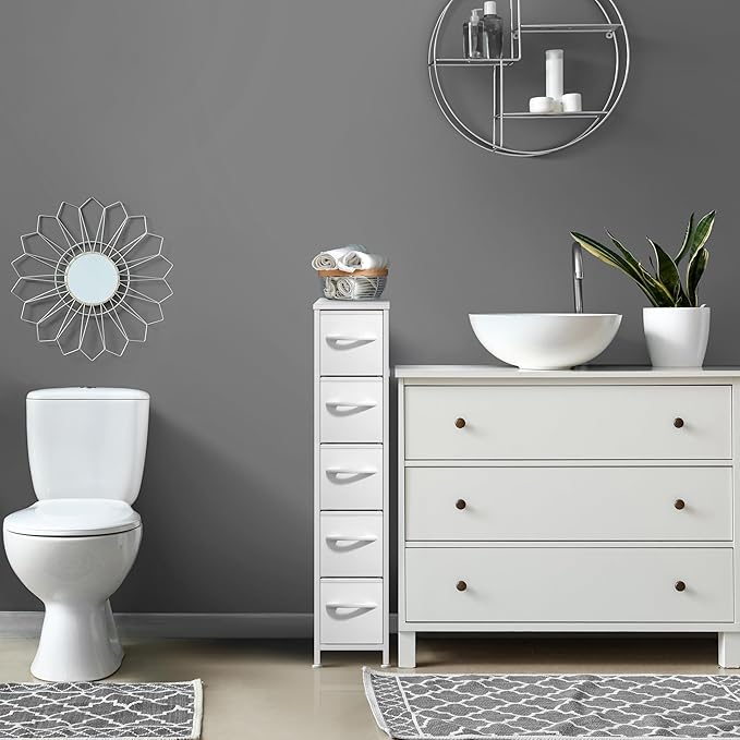 Sorbus Kids Dresser with 5 Drawers - Storage Unit Organizer Chest for Clothes - Bedroom, Kids Room, Nursery, & Closet