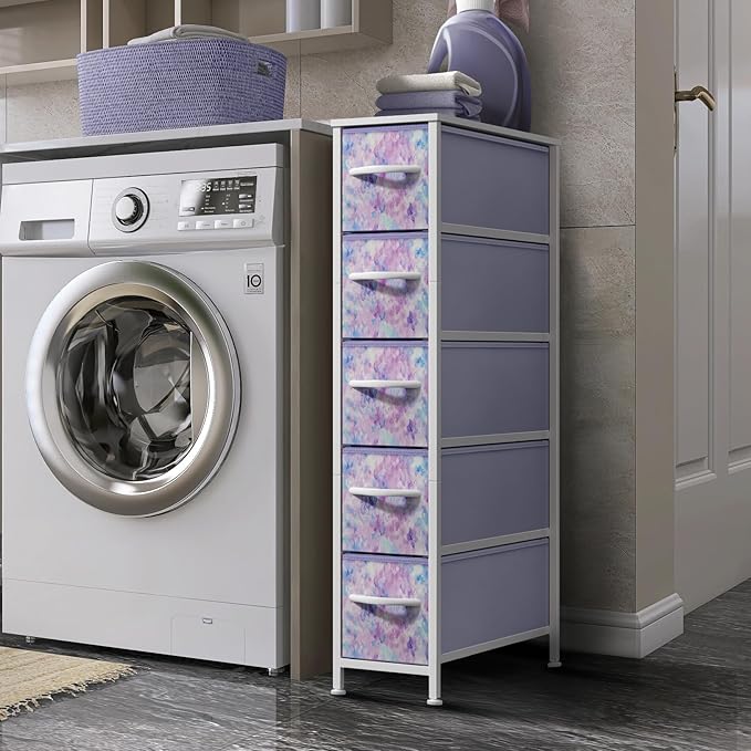 Sorbus Kids Dresser with 5 Drawers - Storage Unit Organizer Chest for Clothes - Bedroom, Kids Room, Nursery, & Closet