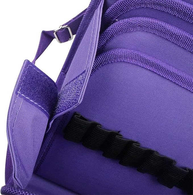 Marker Case, 171 Slots Purple Alcohol Marker Case Markers Carrying Bag Holder for Art Sketch Marker, Permanent Paint Marker, Dry Erase Marker, Repair Marker Pen, Color Highlighte Art Supplies