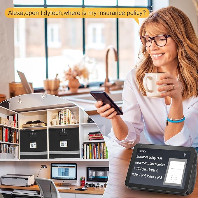 Small Next of Kin Box Organizer with 5 A4 Hanging Folder,Important Document Organizer with Combination Lock Fireproof File Box with Smart Labels for Letter Certificate,(S:13 * 6.3 * 8.3in)