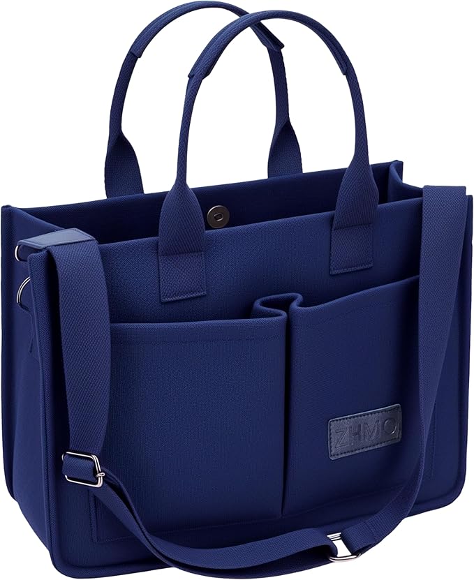 Canvas Tote Bag for Women,Women's Bags Crossbody Bags Work Laptop Tote Bag Large Handbags Purse for Travel Nurse Teacher