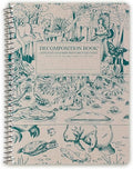 Decomposition Everglades College Ruled Spiral Notebook - 9.75 x 7.5 Journal with 160 Lined Pages - 100% Recycled Paper - Notebooks for School Supplies, Home & Office - Made in USA