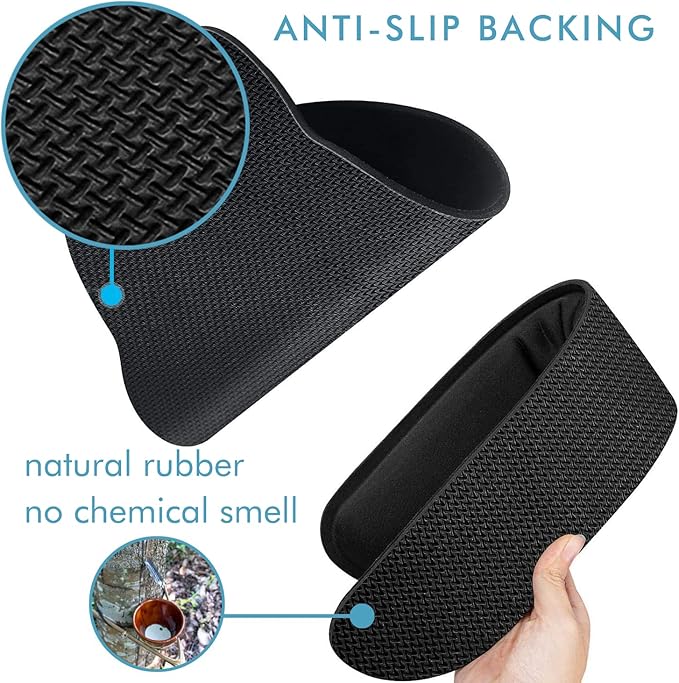 VAGAU Premium Keyboard Wrist Rest and Mouse Pad Wrist Support, Ergonomic Memory Foam Set for Office, Laptop, Mac, Computer and Gaming, Comfortable Typing &Wrist Pain Relief