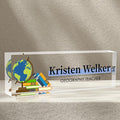 Name Plate for Desk-Personalized Name Plates for Desk-Name Plate Personalized for Office-Gifts for Teacher Boss Employee Appreciation Office Desk Decor (teacher2)