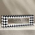 Personalized Name Plate for Desk - Office Gifts for Teacher, Boss, Employee Appreciation - Desk Decor (Chessboard1)