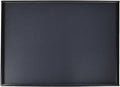 Curved Design Black Way finding Sign With Non-glare Lens For Displaying 6 x 8-1/2-Inch Graphics, Vertical Or Horizontal Display, 6-1/4 x 8-3/4 x 7/8-Inch - Sold In Sets Of 5