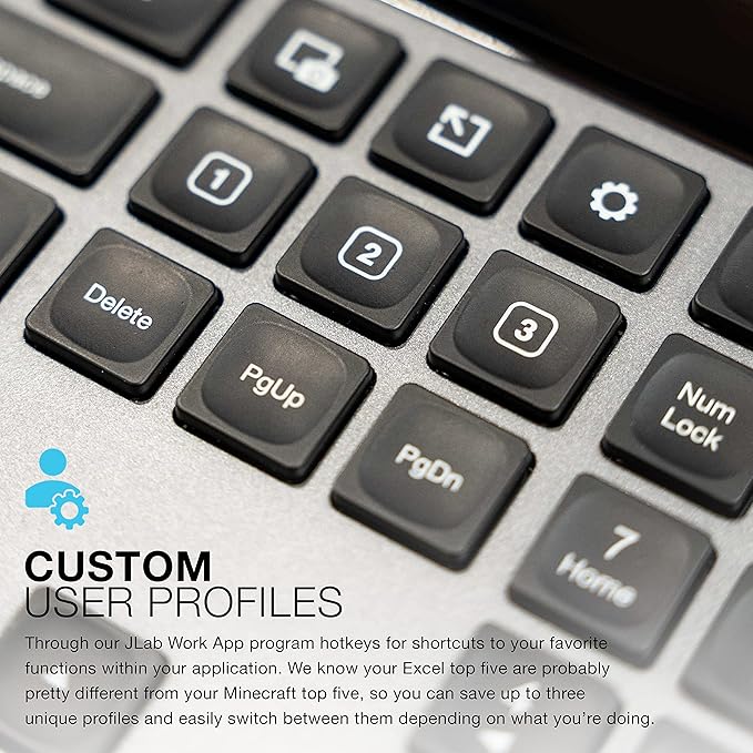 JLab Epic Work Bundle, Epic Wireless Keyboard and Epic Wireless Mouse