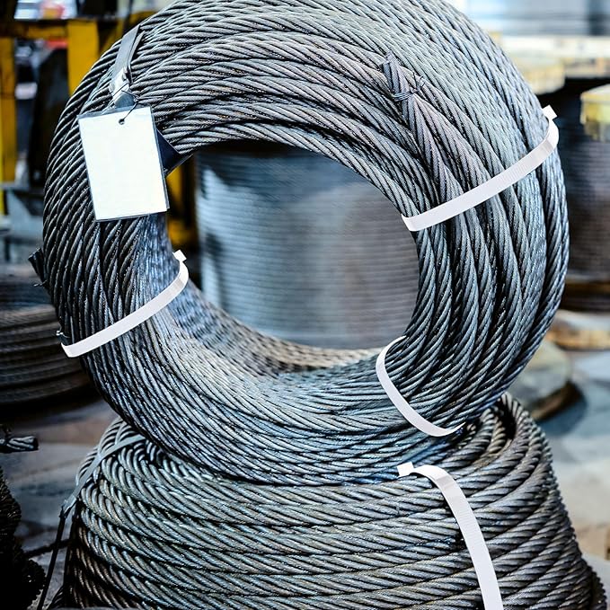 Shappy 500 Pack Long Zip Ties Heavy Duty, Ultra Exclusive Strong Cable Ties Large Industrial Electrical for Indoor Outdoor Plastic Wraps (White,35 Inch)