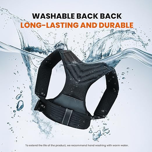 Posture Corrector for Men and Women, Breathable Back Brace, Lumbar Support, Super Lightweight Posture, Neck, Shoulders and Back, Straight Shoulders (Medium)