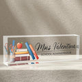 Personalized Name Plates for Office - Gifts for Teacher, Boss, Employee Appreciation - Desk Decor (teacher1)