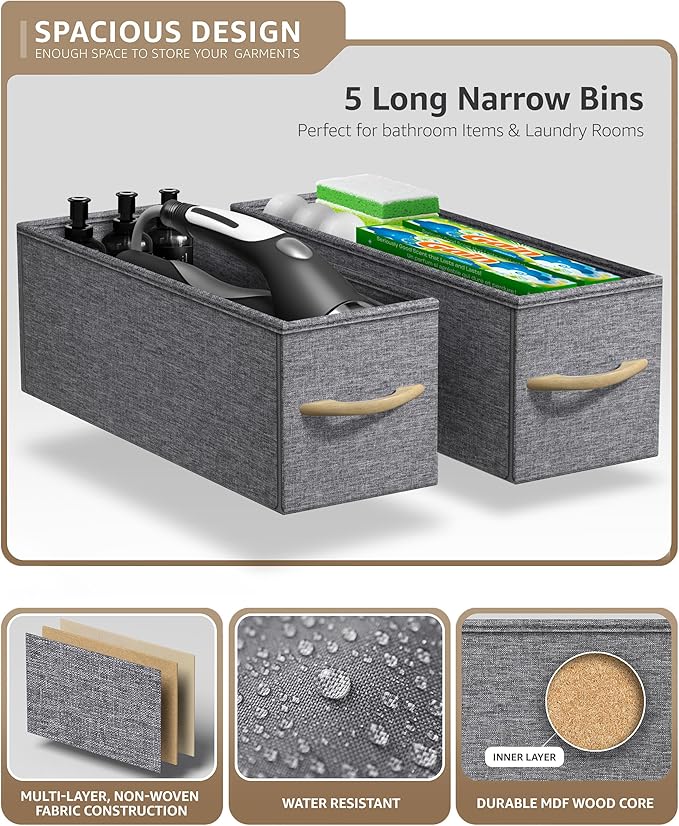 Sorbus Kids Dresser with 5 Drawers - Storage Unit Organizer Chest for Clothes - Bedroom, Kids Room, Nursery, & Closet